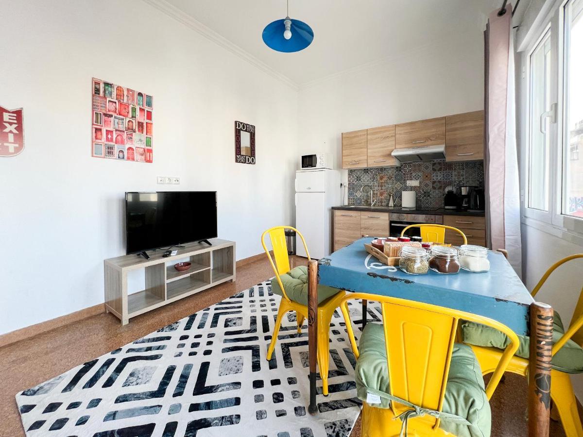 Soho Artsy 55Sqm Apt With Acropolis View Atenas Exterior foto