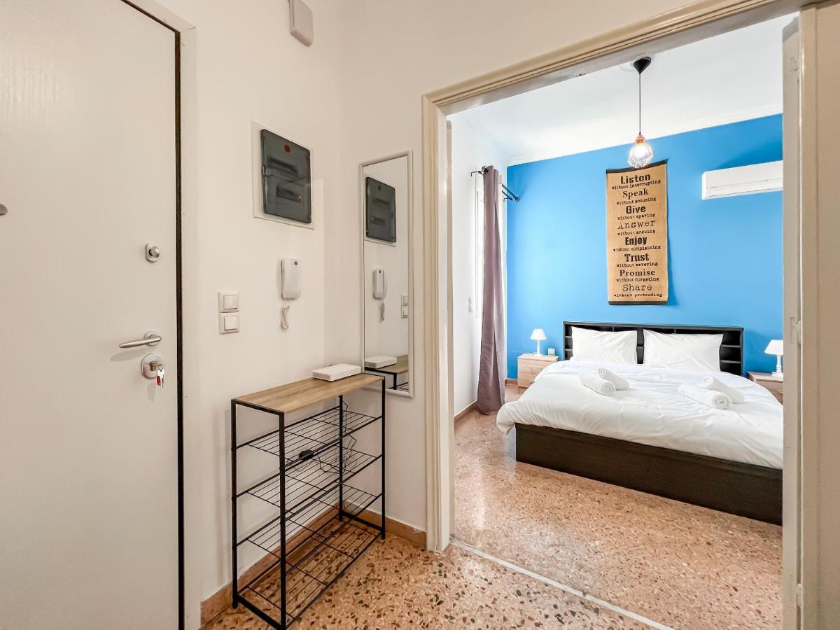 Soho Artsy 55Sqm Apt With Acropolis View Atenas Exterior foto